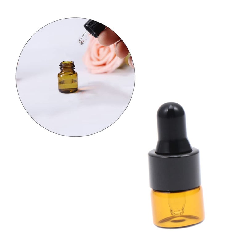 30Pcs 10ml Clear Dropper Bottles with Black Caps Leakproof Travel Essential Oils Containers - Image 3